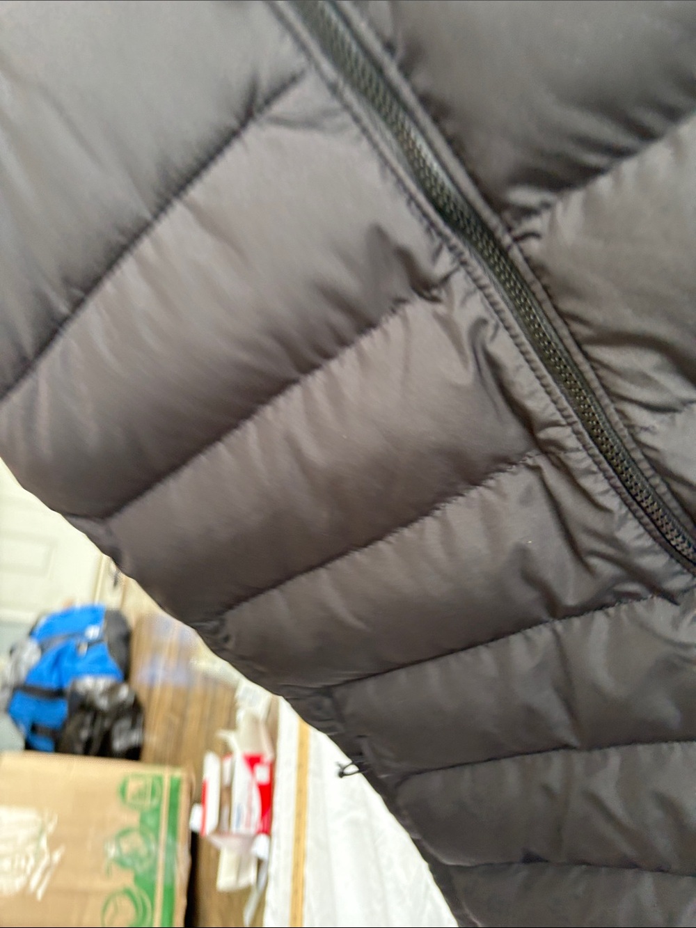 NWT - North Face Aconcagua 3 Vest Women’s Medium Black Quilted Packable Down - Picture 7 of 8